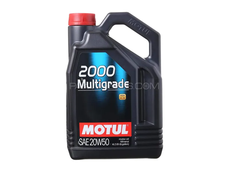 Motul Engine Motor Oil 2000 Multigrade 20w-50 4L Image-1