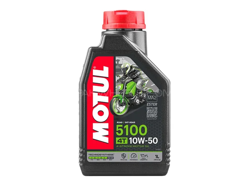 Motul Engine Motor Oil 5100 10w-50 4t-1L Image-1