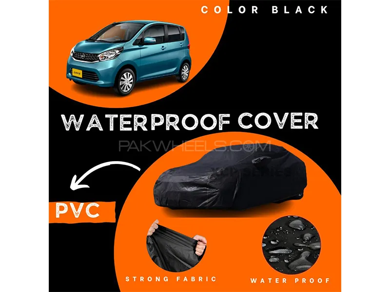 Nissan Dayz 2013-2019 Polymer Coated Top Cover | Waterproof | Double Stitched | Black  Image-1