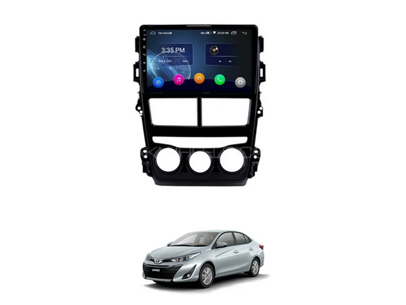 Toyota Yaris Android Screen Panel IPS Display 9 inch - 1 GB Ram/16 GB Rom Image-1