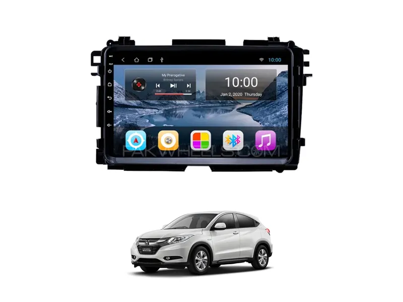 Honda Vezel 2013-2020 Android Screen Panel IPS Display 10 inch - 1 GB Ram/16 GB Rom Image-1