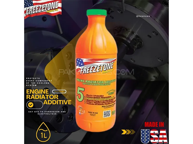 Freezetone Engine Radiator Additive Coolant - 1L - Green Image-1