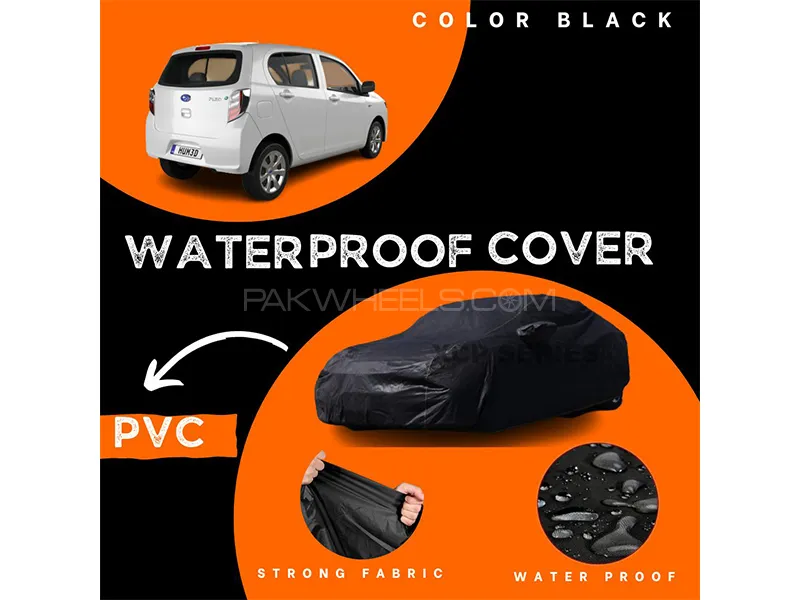 Subaru Pleo 2010-2014 Polymer Coated Top Cover | Waterproof | Double Stitched | Black 