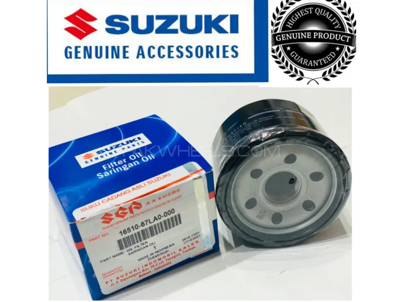 Suzuki Alto 660 cc 2019-2023 Oil Filter Suzuki Genuine - 165 Image-1