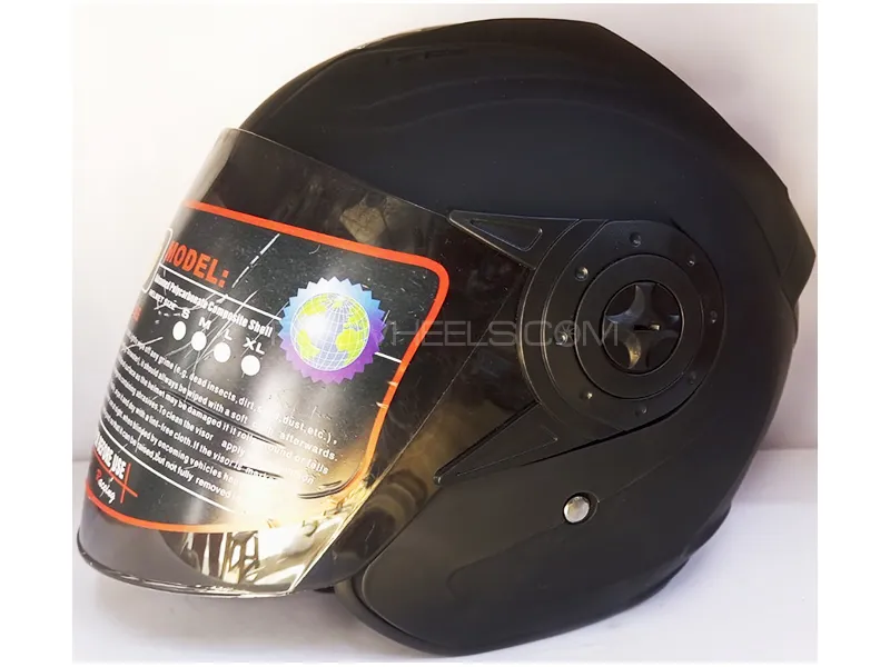 Buraak 210 Full Face Motor Cycle Helmet - Bike Helmet  Image-1