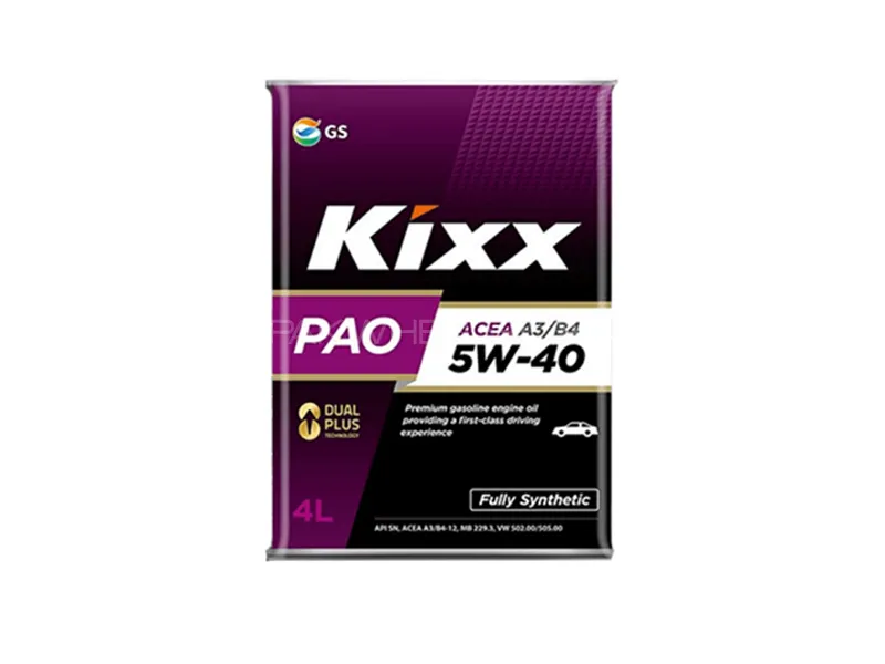 Kixx PAO API SN/CF 0W-40 Engine Oil - 4 Litre  Image-1