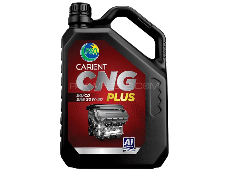 PSO CNG Plus Motor Oil 20W-50 SG/CD  Engine Oil - 3L  Image-1