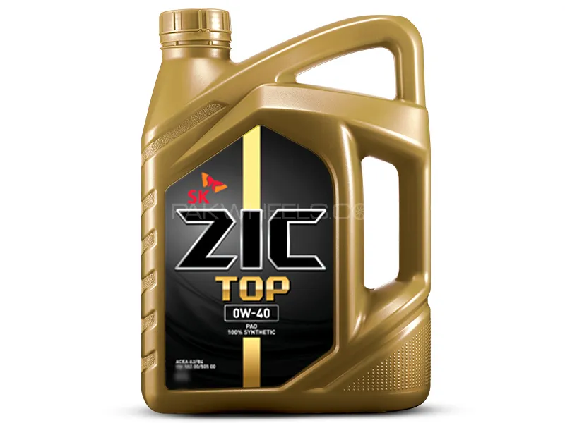 Zic TOP 0W-40 SN/CF Engine Oil - 3L Image-1