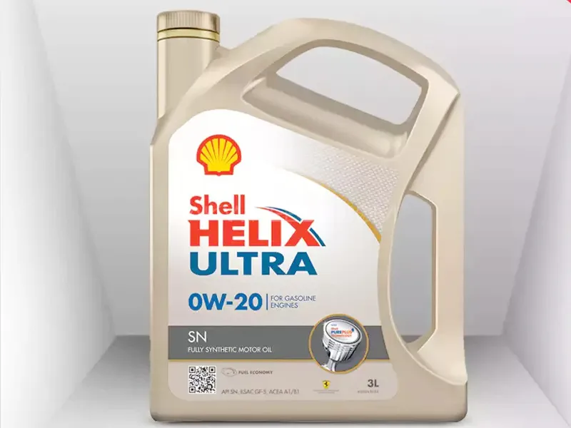 Shell Helix Ultra 0W-20 Engine Oil - 3L Image-1