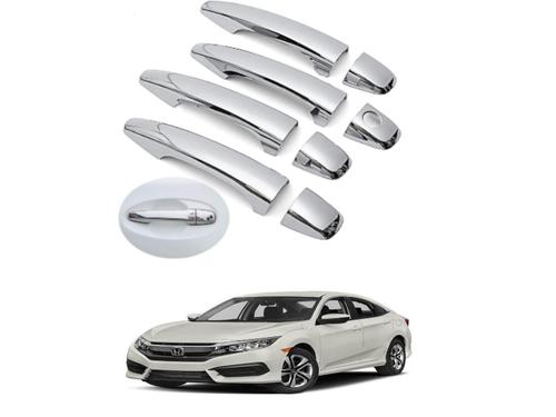 Honda Civic 2016-2021 Door Handle Chrome  Honda Civic 2016-2021 Door Handle Chrome