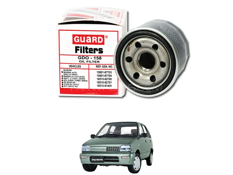 Guard Oil Filter For Suzuki Mehran 1988-2023 Image-1