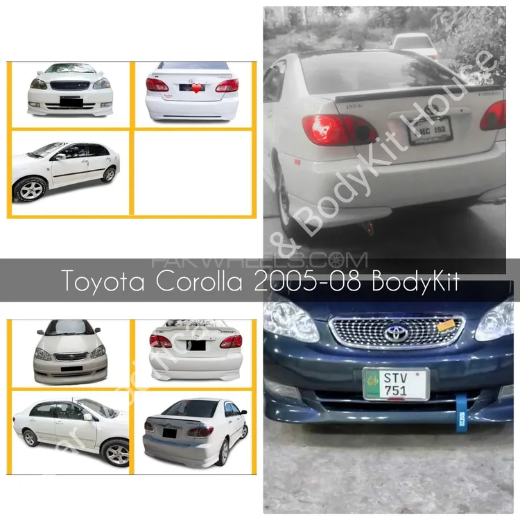 Toyota Corolla 2005-2007 Bodykit Image-1