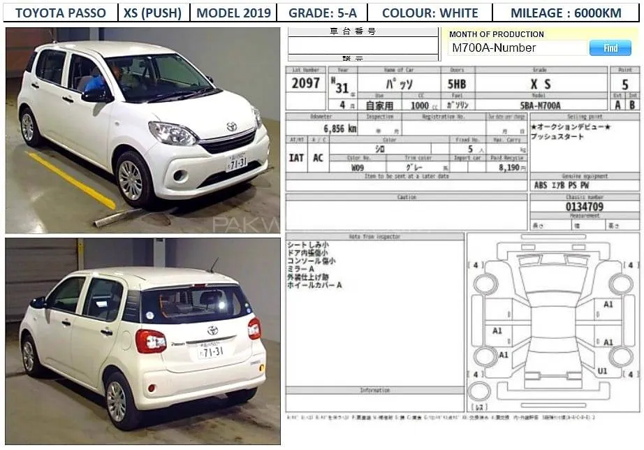 Toyota Passo 2019 for Sale in Karachi Image-1