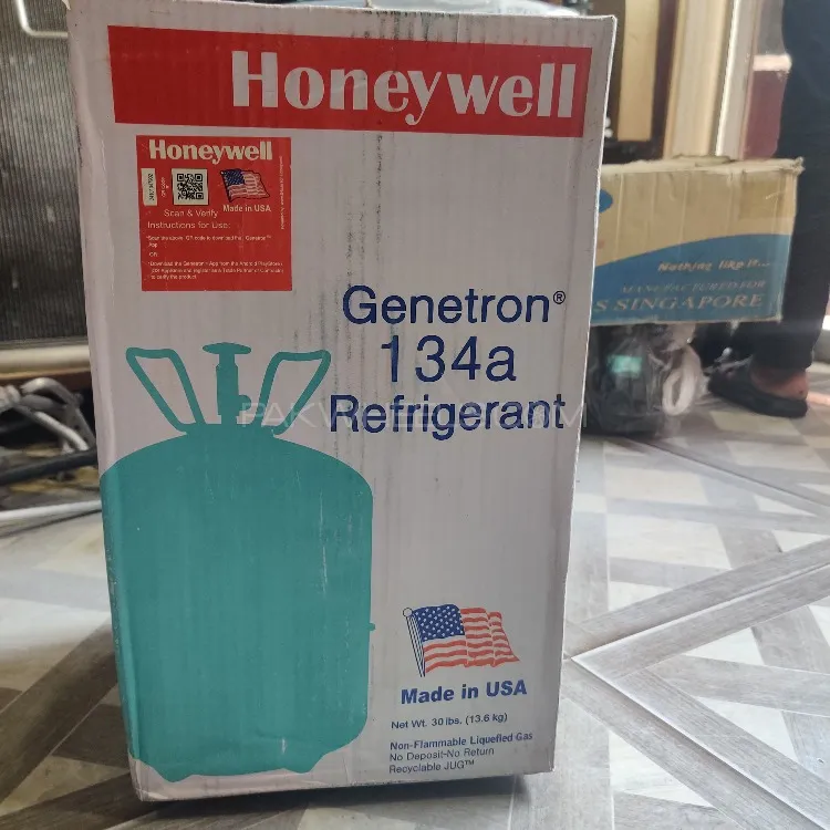 Genetron R-134a Refrigerant  Made In USA  Gas Cylinder Available at lowest price   Genetron R-134a Refrigerant  Made In USA  Gas Cylinder Available at lowest price   Image-1