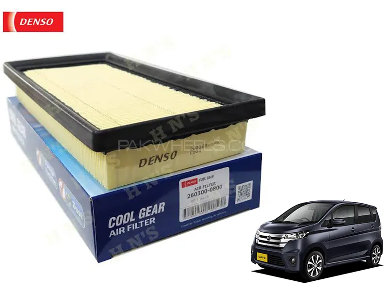 Nissan Dayz Highway Star 660 CC 2012-2018 Denso Genuine Cool Gear Air Filter - 17801-0Y041 Image-1