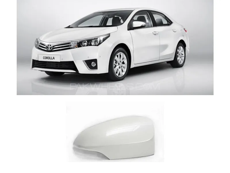 Toyota Corolla 2015 Side Mirror Cover White Left