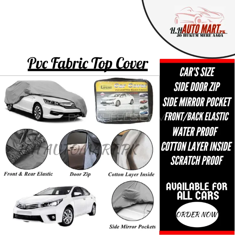 CORROLLA PVC FABRIC TOP COVER Image-1
