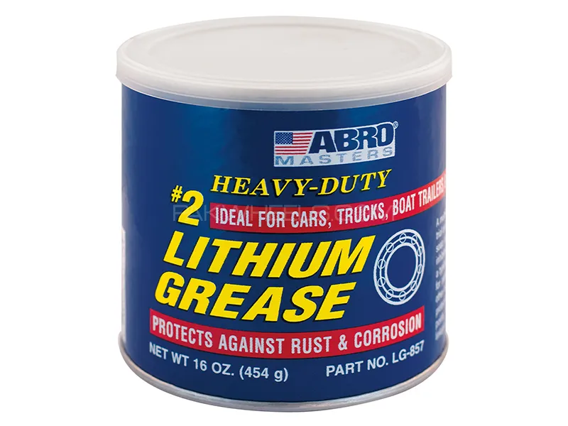 ABRO # 2 Heavy-Duty Lithium Grease - 454 gm - LG-857 Image-1