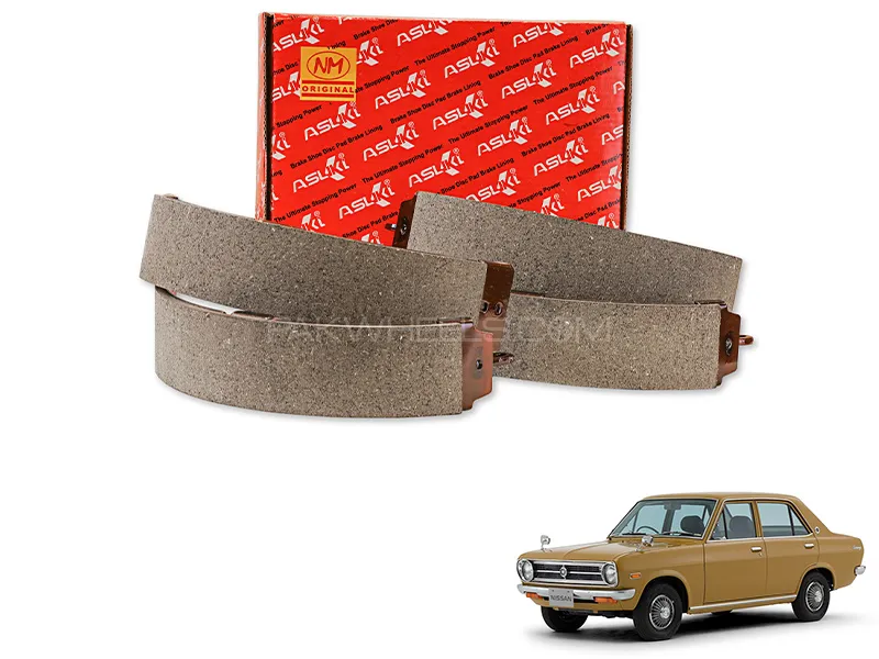 Nissan Datsun 1200 Asuki Rare Brake Shoe     -54 Image-1