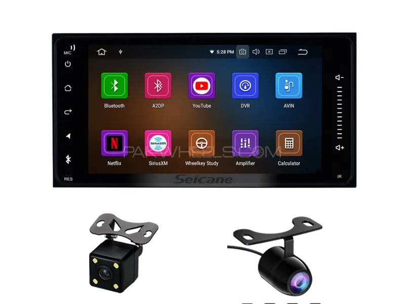Toyota Universal Panel For all 7 inches With Free 2 Cameras IPS Display 2-32 GB