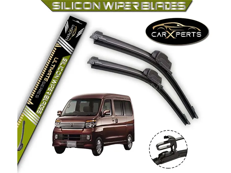 Daihatsu Atrai CarXperts Silicone Wiper Blades | Non Cracking | Graphite Coated | Flexible Image-1