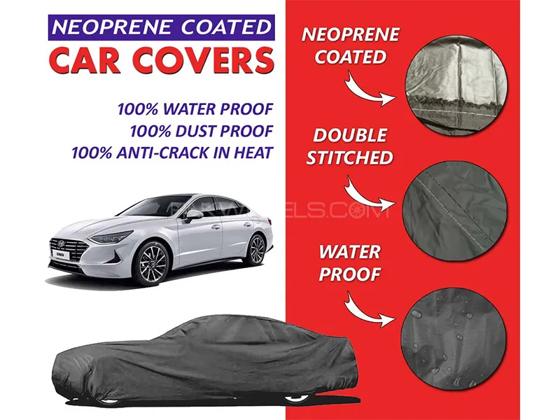 Hyundai Sonata 2021-2023 Top Cover | Neoprene Coated Inside | Ultra Thin & Soft | Water Proof  