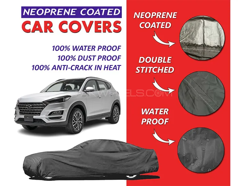 Hyundai Tucson 2020-2023 Top Cover | Neoprene Coated Inside | Ultra Thin & Soft | Water Proof   Image-1