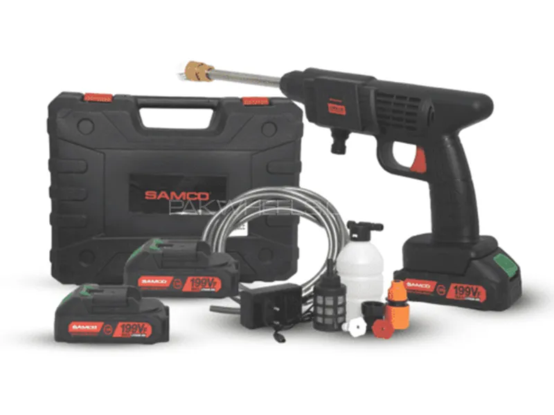 Samco Cordless Pressure Washer And Cleaner - Double Battery  Image-1