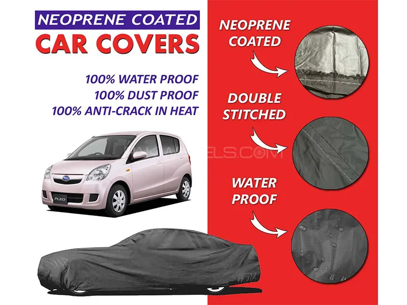 Subaru Pleo 2010-2014 Top Cover | Neoprene Coated Inside | Ultra Thin & Soft | Water Proof   Image-1