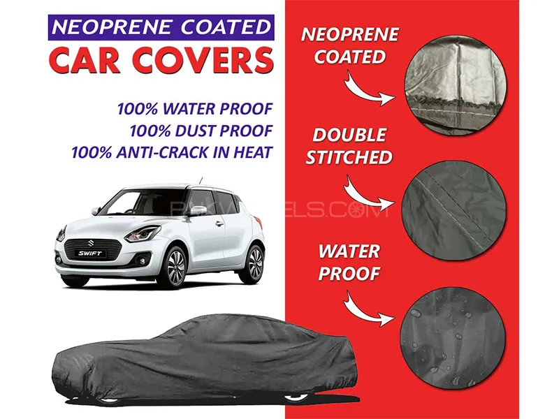 Suzuki Swift 2022-2023 Top Cover | Neoprene Coated Inside | Ultra Thin & Soft | Water Proof  