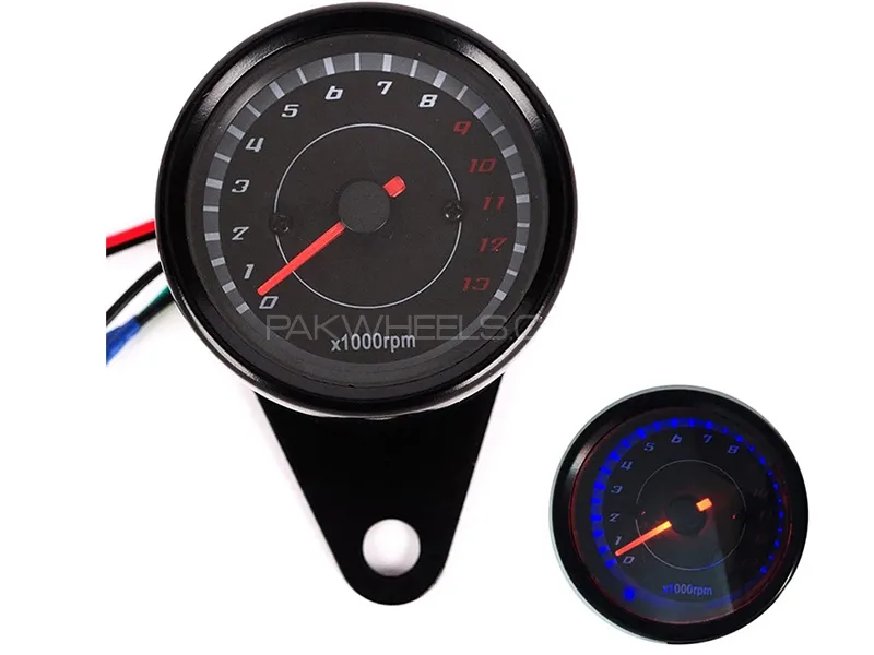 Analogue Rpm Meter New Style With Backlight Universal For All Bikes Image-1