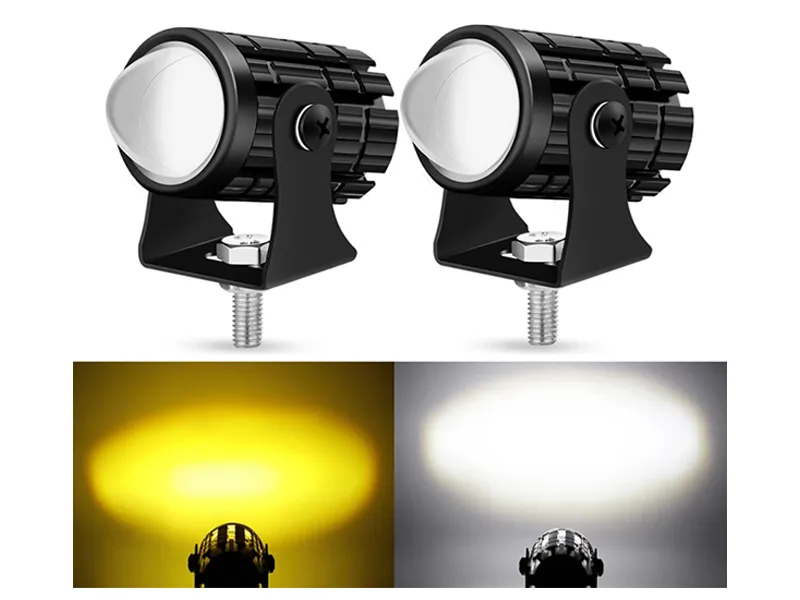 Mini Light Flasher With Button Control Universal For All Bikes Image-1