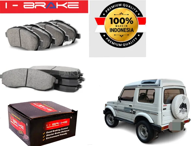 Suzuki Potohar 1985-2003 I-Brake Front Brake Pad Made In Indonesia | Premium Braking