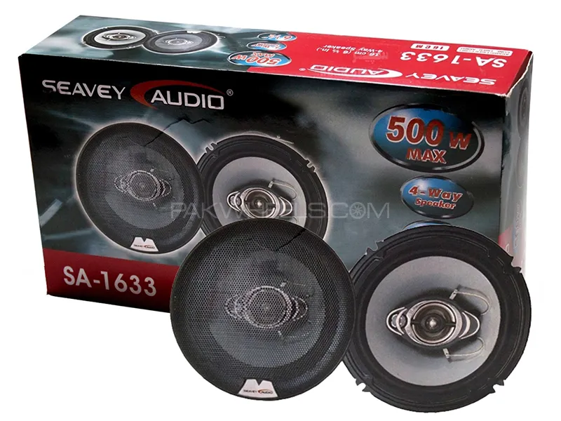 Seavey Audio Model 1633 6" 500 Watt Pair Image-1