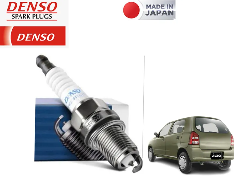 Suzuki Alto 1000cc 2000-2012 Spark Plug Platinum Tip Denso - Made In Japan - For Better Fuel Economy Image-1