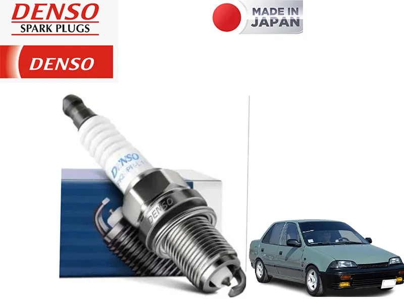 Suzuki Margalla 1992-1998 Spark Plug Platinum Tip Denso - Made In Japan - For Better Fuel Economy 