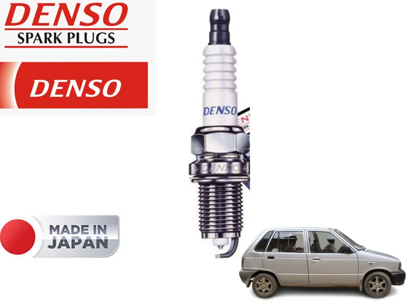 Suzuki Mehran Euro 2012-2019 Spark Plug Platinum Tip Denso - Made In Japan - For Better Fuel Image-1