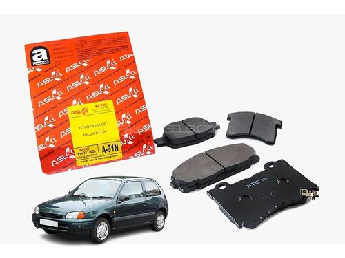 Toyota Starlet 1978-1995 Asuki Red Front Disc Pad - A-41-2BN Toyota Starlet 1978-1995 Asuki Red Front Disc Pad - A-41-2BN
