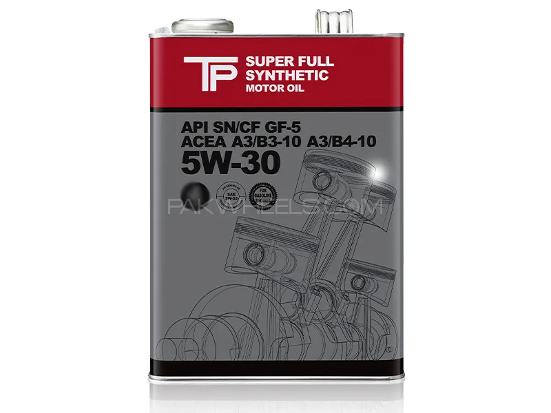 TP Oil Super Fully Synthetic 5W-30 SP, GF-6 - 3L Image-1