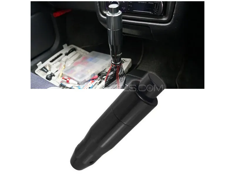 Automatic Car Gear Shift Knob With Button Transmission Gear Stick Shifter Image-1