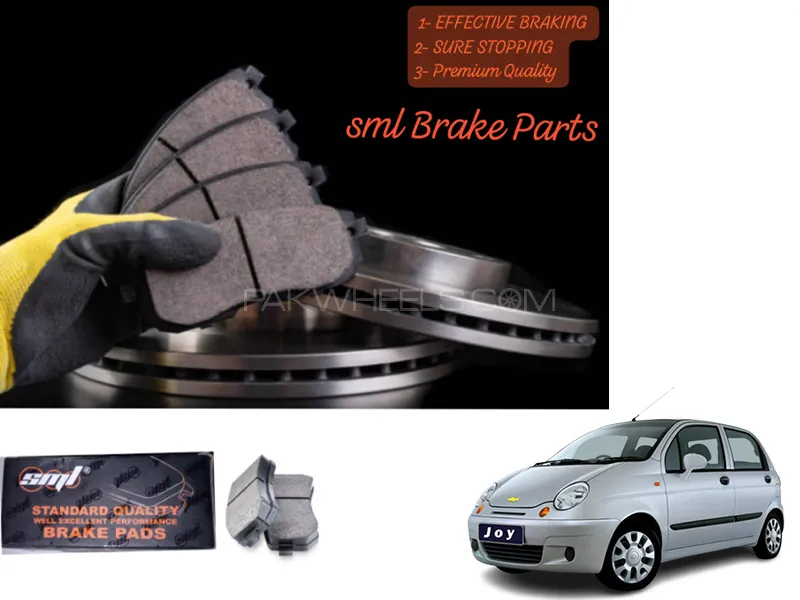 Chevrolet Joy 2005-2009 Front Disc Brake Pad - SML Brake Parts - Advanced Braking