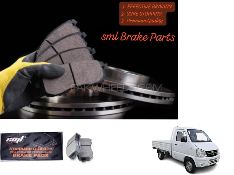 Faw Carrier 2013-2022 Front Disc Brake Pad - SML Brake Parts - Advanced Braking Image-1