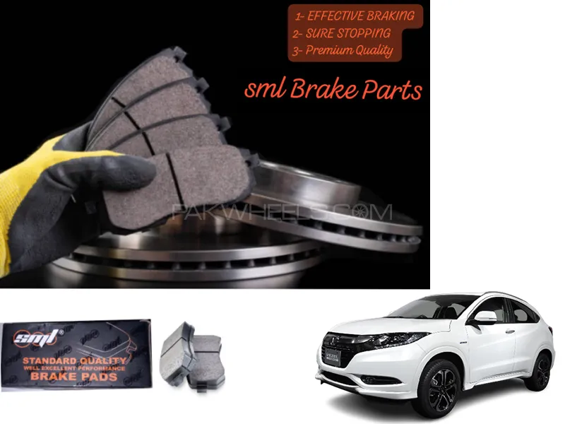 Honda Vezel 2013-2023 Front Disc Brake Pad - SML Brake Parts - Advanced Braking