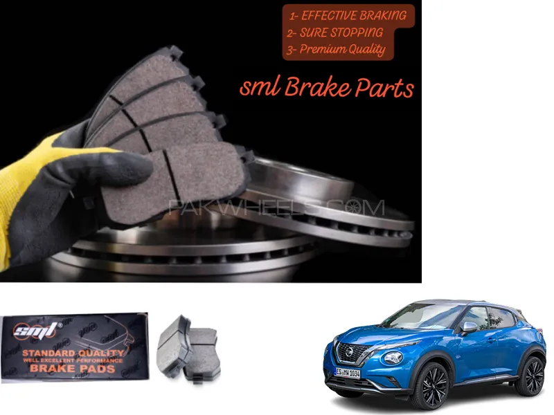  Nissan Juke 2010-2023 Front Disc Brake Pad - SML Brake Parts - Advanced Braking Image-1