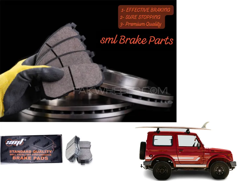 Suzuki Jimny Sierra Front Disc Brake Pad - SML Brake Parts - Advanced Braking