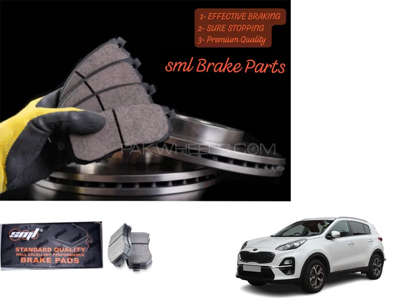 Kia Sportage 2019-2023 Front Disc Brake Pad - SML Brake Parts - Advanced Braking Image-1
