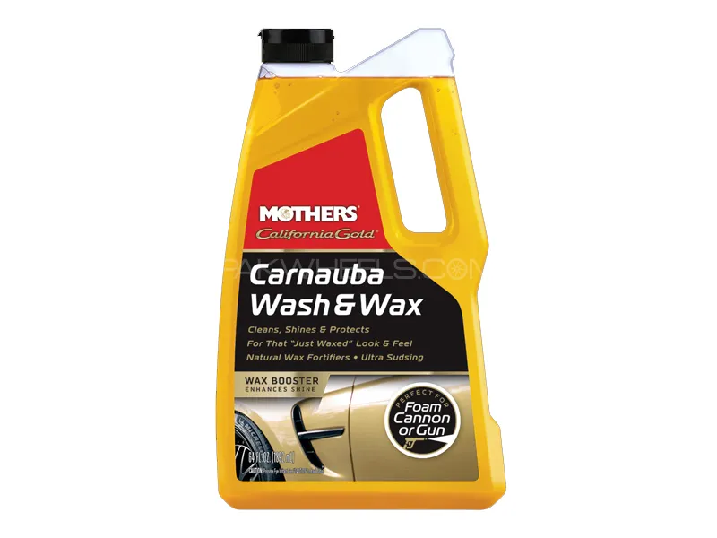 Mothers California Gold Carnauba Wash And Wax Shampoo 64oz Image-1