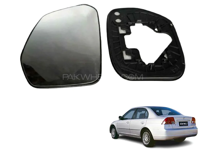 Honda Civic 2004-2006 Side Mirror Glass Plate -LH Image-1