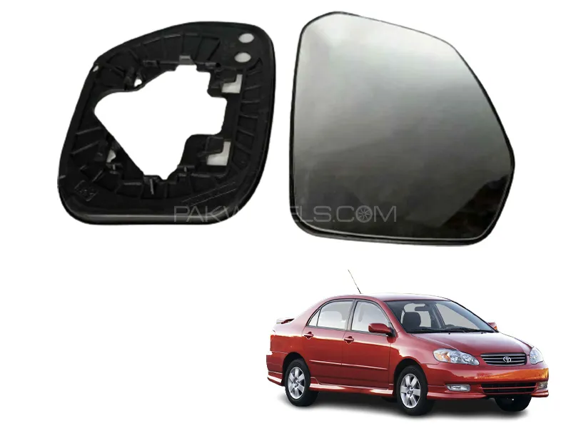 Toyota Corolla 2006-2008 Side Mirror Glass Plate -LH  Image-1
