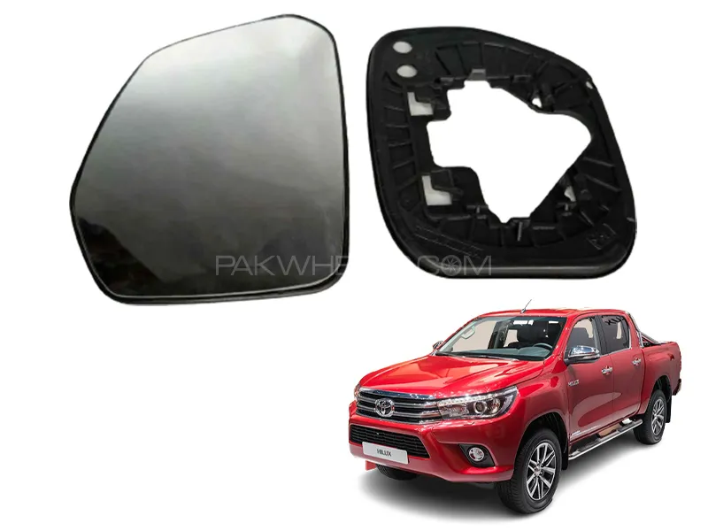 Toyota Hilux Revo 2018-2021 Side Mirror Glass Plate -LH Image-1